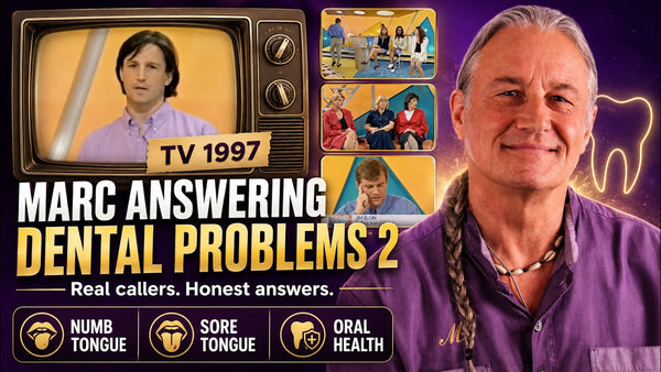 Marc Mortiboys in 1997: Live Caller Questions on Gum Health, Nerve Damage and Tongue Soreness